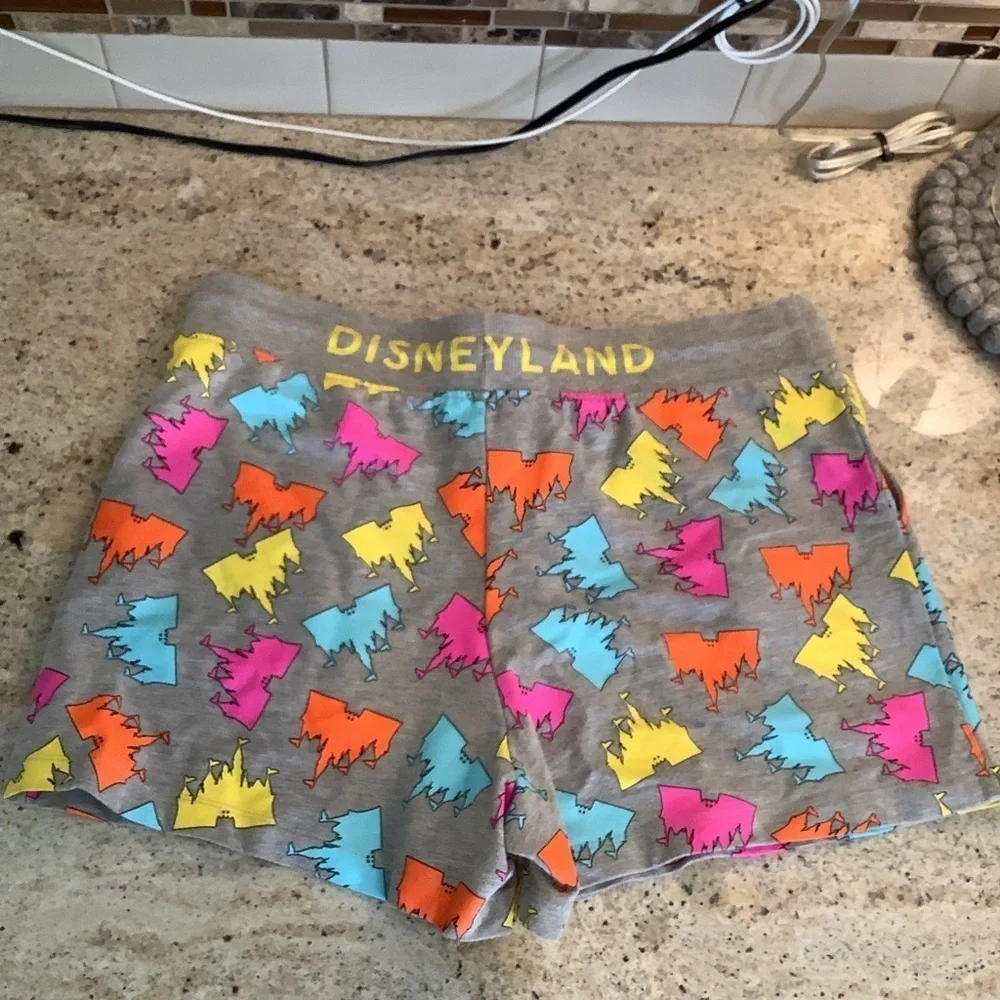 [Two] Pairs of Disney Disneyland Shorts Size Large Like New Condition